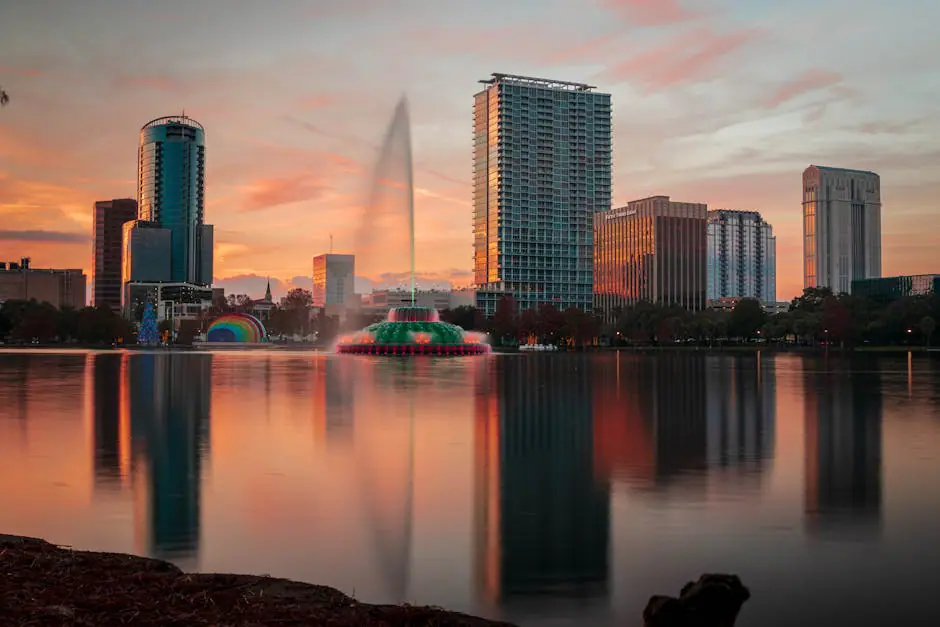 Fountain Lake live camera view on VolveVision